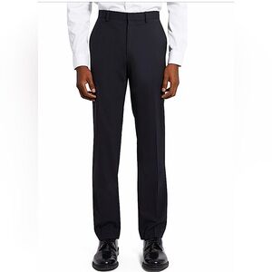 Theory Classic Men's Professional Preppy Black Dress Trousers (Waist 34”) NWOT